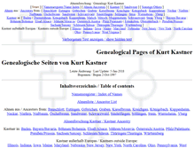 Tablet Screenshot of kastners.info